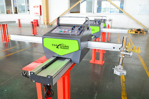 Portable Plasma Bevel Gas Flame CNC Cutting Machine Track Torch Steel Plate Iron Board 150 mm Cutting Bevelling <strong>Y</strong> k <strong>X</strong> Shape