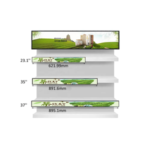 Custom Size Small Shelf Advertising Screen for Shopping Mall ultra Wide bar <strong>Type</strong> Stretched <strong>LCD</strong> <strong>Display</strong> - Product Image 1