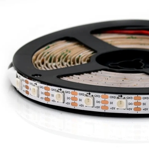 แถบไฟ LED WS2813 WS2815 DC5V แบบแยก LC8813 WS2812B ไฟ LED แบบคู่สัญญาณ30 60 96 144 LED IP20 - Product Image 4