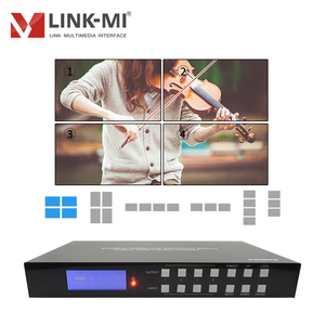 Interruptor sin costuras para HDMI Matrix 2x2 Video Wall 4x1 Modos multivisor 4 en 4 para HDMI Matrix Switch 4K60Hz Divisores de video - Product Image 3