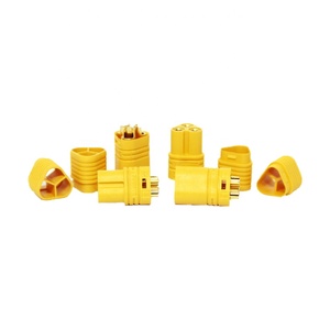 Male Female 3.5mm 3 Pin Pole Bullet Plug <strong>Sockets</strong> Original Amass MT60-<strong>F</strong>/<strong>M</strong> MT60-<strong>F</strong> MT60-<strong>M</strong> MT60 Power Connector for RC Battery Motor - Product Image 3