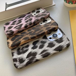 Leopardスキンプリント超薄型PUレザーカバー携帯電話ケースforApple iPhone 11 to 16 Promax - Product Image 5
