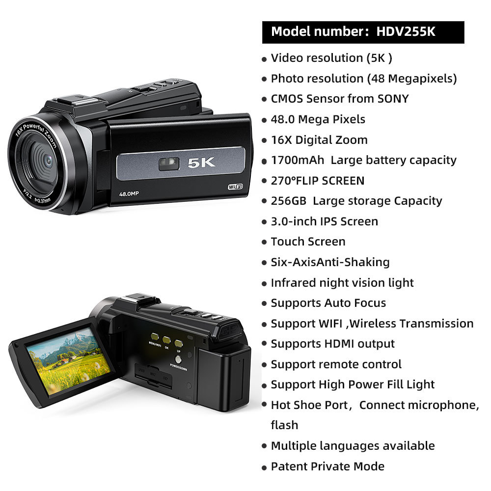 NOIR HDV255K