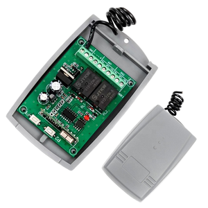 433MHz RF ricevitore telecomando automatico 2 canali Wireless Garage/cancello porta 433.92Mhz codice di rotolamento ricevitore