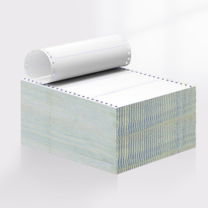 กระดาษไร้คาร์บอน241มม. 1ชั้น2ชั้น3ชั้นสีชมพู/ขาว/น้ำเงินคอมพิวเตอร์ A4ต่อเนื่อง - Product Image 1