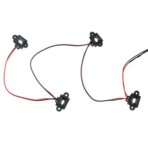 Bánh xe lông mày vòm khung gầm đèn 4 đèn LED ánh sáng <span class=keywords><strong>Kit</strong></span> cho trx4 trx6 1/10 RC xe phụ tùng - Product Image 5