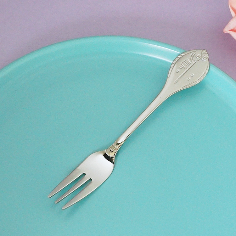 flounder fork-silver
