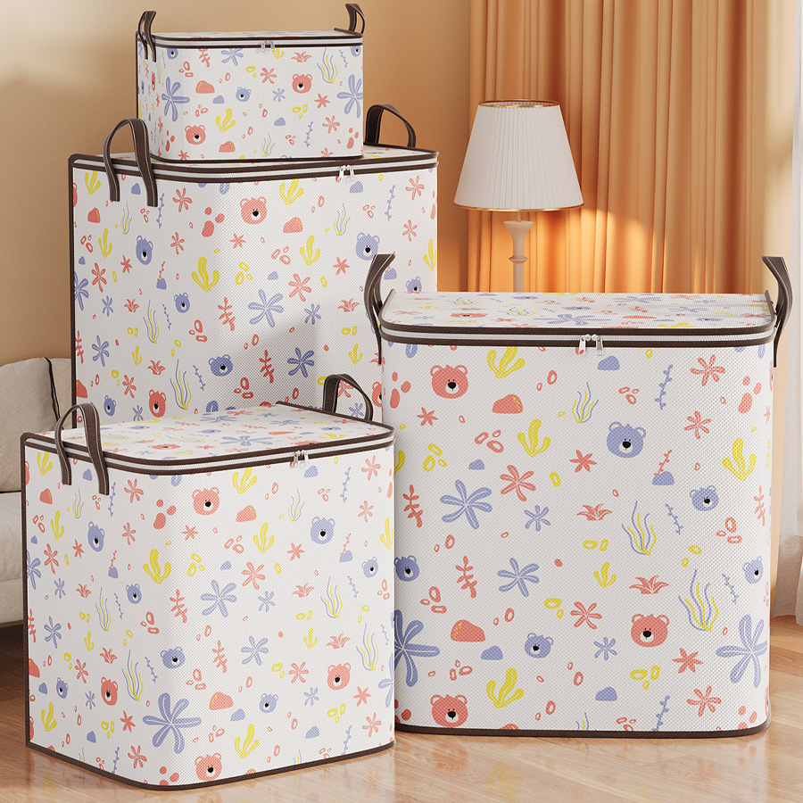 Flower bear zipper