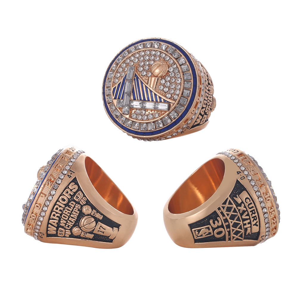 2017 Golden State Warriors championship ring