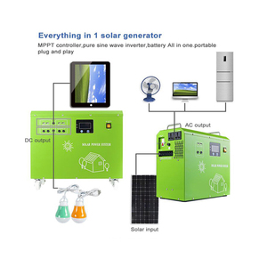 CETCSOLAR太阳能系统离网1KW完整电池家用电池存储