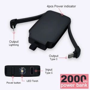 Keychain 4000mAh 2000 mAh ngân hàng điện du lịch ngoài trời di động sạc ngân hàng điện mini ngân hàng điện cho máy tính bảng thông minh Điện thoại thông minh với <span class=keywords><strong>LED</strong></span> GPS Key Finder - Product Image 4