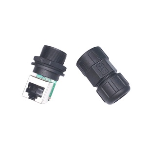 מחבר תאורה חיצונית הוביל עמיד למים ip67/ip68 rj45 2 3 4 6 8 <span class=keywords><strong>10</strong></span> <span class=keywords><strong>12</strong></span> 16pin כוח מגנטי נשי