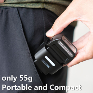 Medalight F2 Mini on Camera <strong>Flash</strong> Detachable <strong>Flash</strong> with Wireless Transmitter Camera <strong>Flash</strong> for All Hot Shoe Cameras - Product Image 5