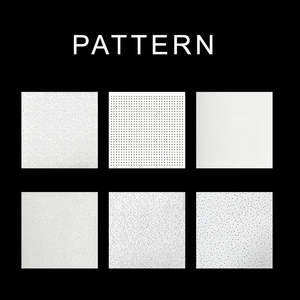 Tòa nhà văn phòng sử dụng khoáng sản len hấp thụ âm thanh bảng trần giả Bảng âm thanh sợi khoáng Trần gạch - Product Image 3