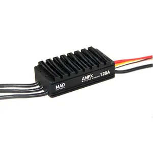 MAD AMPX 120A 5 ~ 14S ESC منظم استجابة سريعة محرك تحكم سرعة كهربائية للطائرة بدون طيار UAV الطائرات Paramotor - Product Image 6