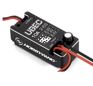 Hobbywing UBEC 10A V2 tam su geçirmez küçük regülatör modülü radyo kontrollü araba aksesuarları için 2-6S 6v 7.4v 8.4v destekler - Product Image 1