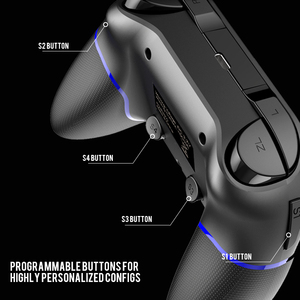 Con función de programación de vibración para adaptador de controlador de juego PS4 para Android PS3 Gamepad inalámbrico