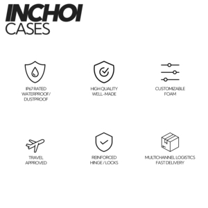防水トロリーハードケース大型プラスチック製スーツケース耐候性安全保護ボックスツールボックス工場 - Product Image 6