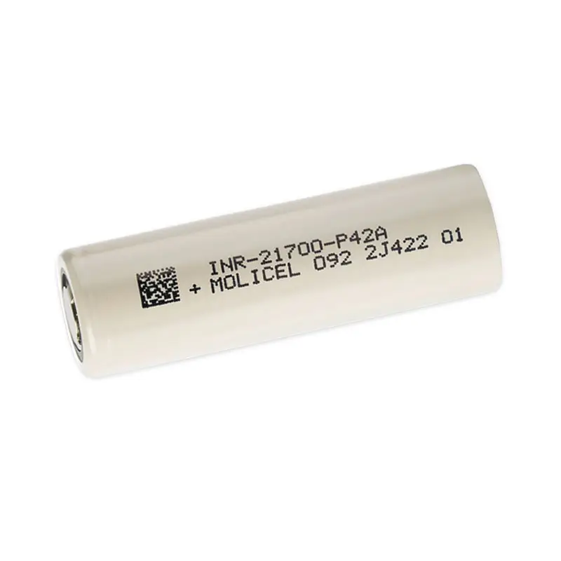 P42A 21700 Pin Gốc 4200MAh 30A Pin 21700 Molicel INR P42A Dung Lượng Danh Nghĩa 4000MAh Xả Liên Tục 30A