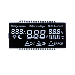 Günstige 3 4 5 6 7 8-stellige TN HTN STN FSTN VA Schwarzer Bildschirm Kleines Multimeter Monochromes LCD-Display Hersteller Benutzer definierter LCD-Bildschirm - Product Image 5