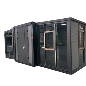 Sang trọng 20ft 30ft 40ft di động di động đúc sẵn gấp Modular container nhà 2-3 phòng ngủ hiện Đại Trường phòng khách - Product Image 1