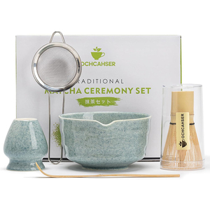 Low MOQ Matcha Chawan Set Customize Packaging Japanese Ceremonial Matcha Box Set - Product Image 1