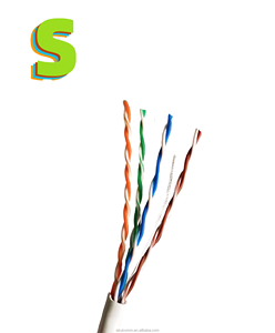 思睿纯铜5类5e类6类以太网电缆固体OFC网线UTP FTP室内室外厂家直供 - Product Image 1