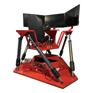 Simulador de carreras VR de realidad Virtual, juego de carreras de seis ejes con tres pantallas - Product Image 3