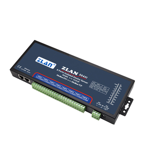 8 multiple port RS485 to Ethernet <strong>TCP</strong>/IP Modbus industrial isolation serial converter industrial gateway ZLAN5840I