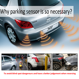 OEM-Ayuda de marcha atrás para coche, detección de punto ciego delantero y trasero, Sensor de aparcamiento con luz Led, Detector - Product Image 2
