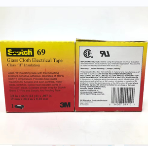 <strong>3M</strong> 69# Glass <strong>Cloth</strong> Tape <strong>3m</strong> Original Insulation High Temperature and Wear Resistance Single Side Glass Fiber Tape - Product Image 2