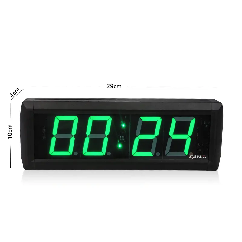Ganxin-reloj Digital de proyección cuadrada, despertador de mesa de oficina de buena calidad con pantalla Led verde, nuevo