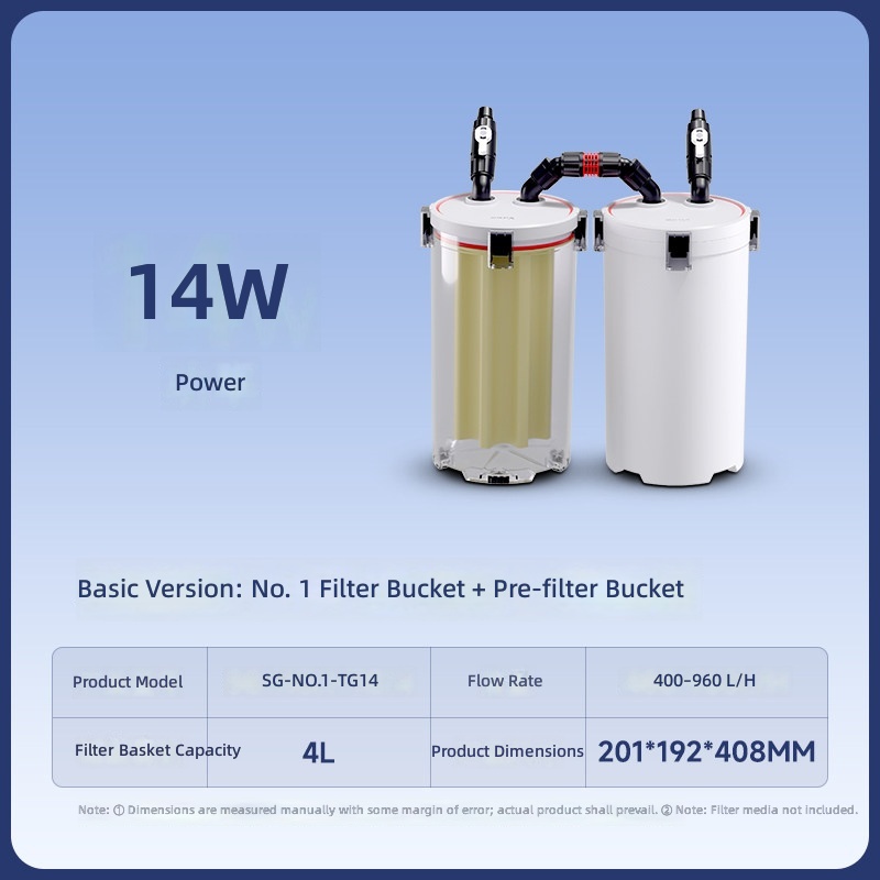 Filter bucket no1-front mounted
