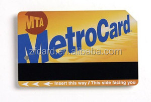 Pre-printed Transportation Bus Metro/Subway Ticket Cards I <strong>CODE</strong> 2 Chip Card - Product Image 2