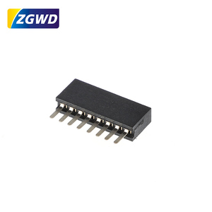 Single Row Vertical Female 1.27mm Pin <strong>Header</strong> Connector 4.3 Heights for PCB Applications - Product Image 4