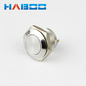HABOO 16mm wasserdichtes Metall Momentary Push Button Schalter Power Control System Starten Sie ein aus Computer tür