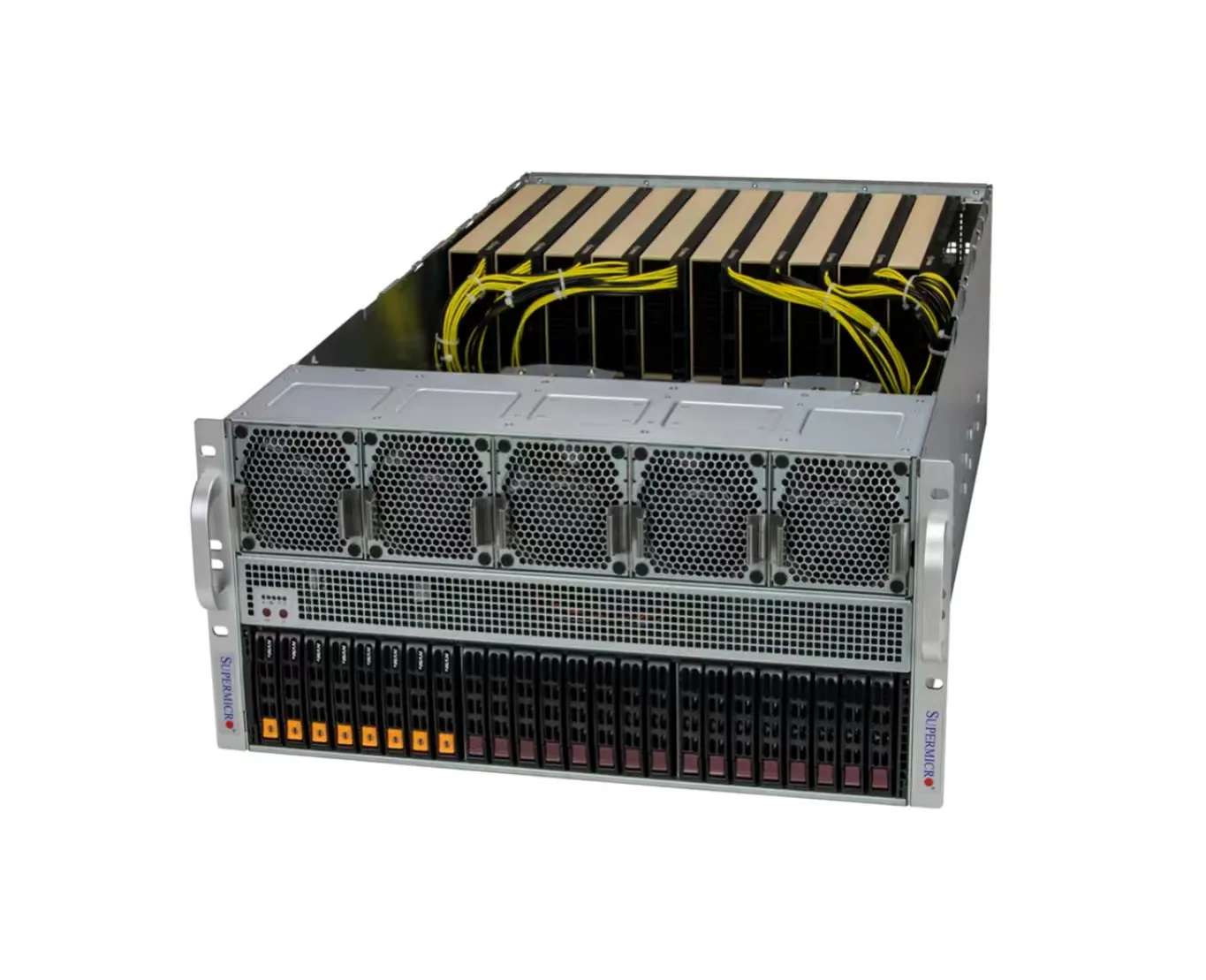 Calcolo ad alte prestazioni per GPU SuperServer SYS-521GE-TNRT 5U Rackmount Dual Socket E (LGA-4677) Server per Computer Rack