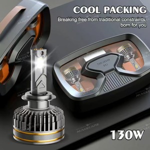 หลอดไฟหน้ารถยนต์ LED ชิป4675ดวงสำหรับ IP67รถยนต์30000lm N6 881 HB3 9005พร้อมระบบไฟส่องสว่างอัตโนมัติแบบ Canbus - Product Image 5