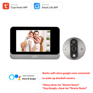 Advanced Smart Video Doorbell <strong>System</strong> with 4.3 Inch Color Screen Featuring Ring <strong>Intercom</strong> Communication for Enhanced <strong>Home</strong> Security - Product Image 3