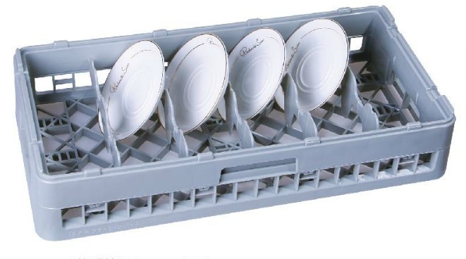 Light gray - 6-compartment expansion basket, 49.5*25.2*9