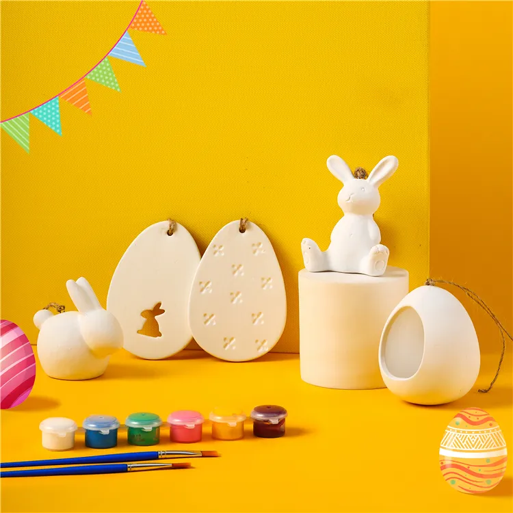 Aster gift-juego educativo de pintura de cerámica para niños, juguete de manualidades para manualidades