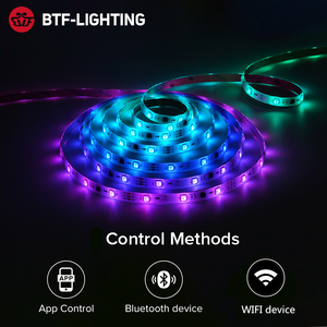 Colore di sogno Indirizzabile WS2811 Blue tooth WIFi App di Controllo RGB Digitale Ha Condotto La Striscia Kit - Product Image 5