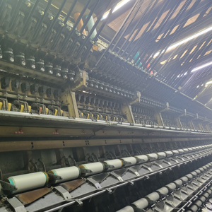 New sợi tổng hợp 100% <span class=keywords><strong>Polyester</strong></span> slub FDY với FDY Composite sợi 150D/60f cho rèm sheers phụ nữ và nam giới của vải - Product Image 1