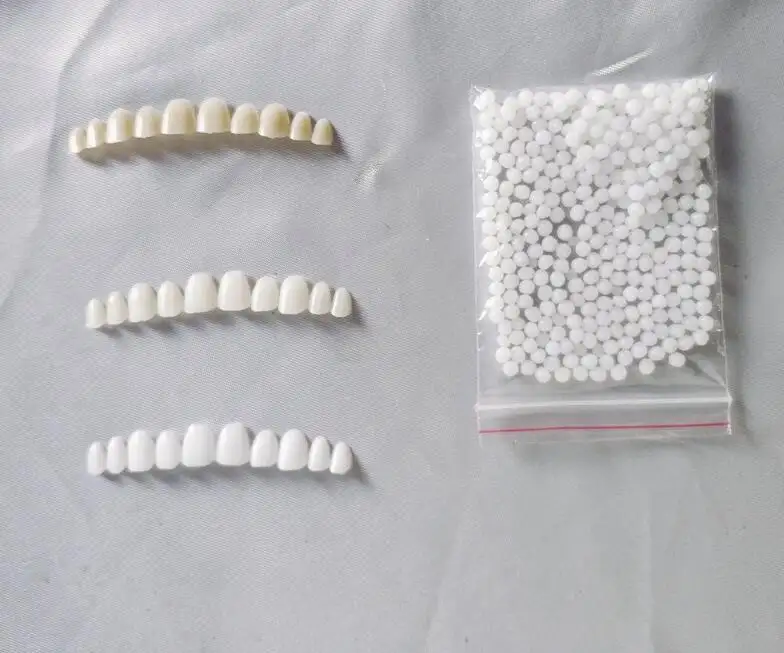 Aparatos de simulación de silicona para blanqueamiento Dental, blanqueadores ultrafinos de belleza, tirantes blanqueadores, carillas para dientes de sonrisa perfectas, dientes de resina