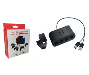 Video Spiel Zubehör GC USB Konverter NGC Gamecube Controller Adapter Für Nintendo Schalter/Wii U / PC - Product Image 6