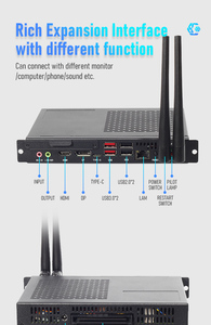 Mini PC de baja potencia OPS RJ45LAN I5 Procesador de 12ª generación Software de hardware de computadora OPS barato - Product Image 5