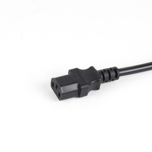 ปลั๊กกลม2ขาแบบญี่ปุ่นที่ได้รับการรับรอง PSE สำหรับสายไฟตัวเมียมาตรฐาน IEC สำหรับพีซี/คอมพิวเตอร์ - Product Image 6
