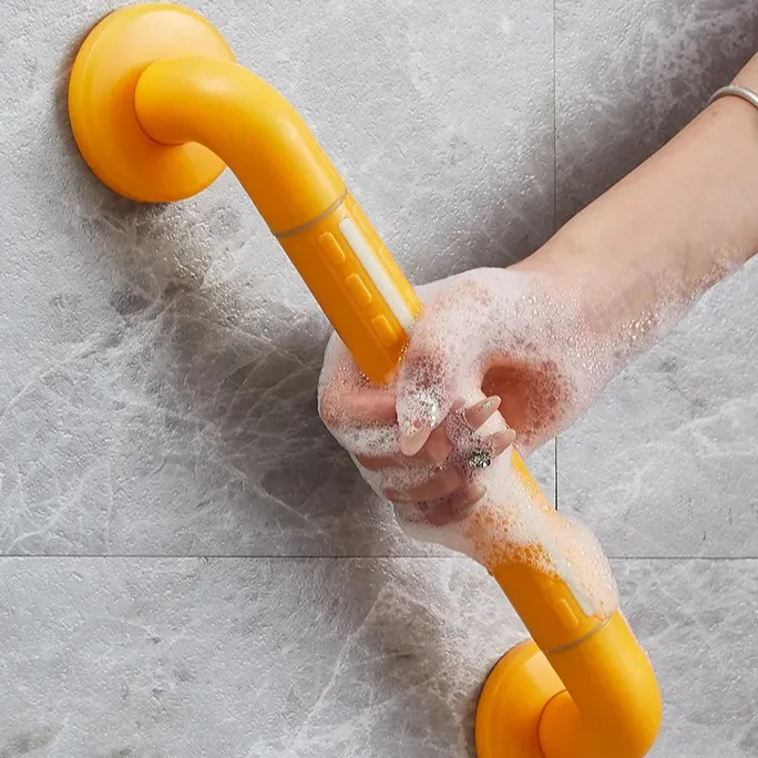 Handicap Toiletten dusche Nylon PVC Außen griff Sicherheits griff für Behinderte Sicherheits schiene Badezimmer Handlauf Wand montage