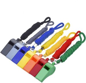 新しいスタイルの環境保護プラスチックホイッスルマルチカラー最高品質のマルチカラーホイッスル - Product Image 4