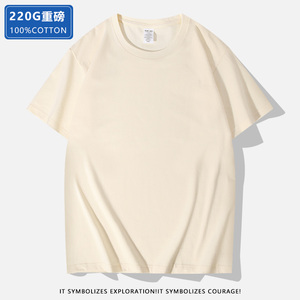 Toptan 220gsm özel erkek tişört 100% pamuk yüksek kalite boy kısa Jersey puf teknikleri sıradan boş tişört